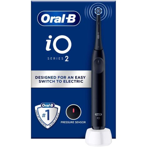 ORAL-B Spazzolino Elettrico Oral-B iO 2 Con 1 Testina Di Ricambio Nero (1/5)