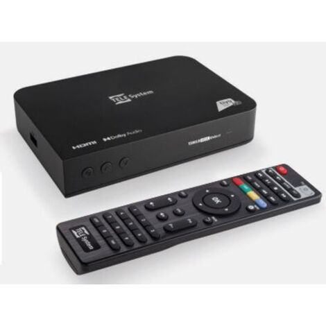 Decoder Satellitare Telesystem TS9019HEVC Tiv�sat HD Full HD Nero con Set-Top Box TV Satellite