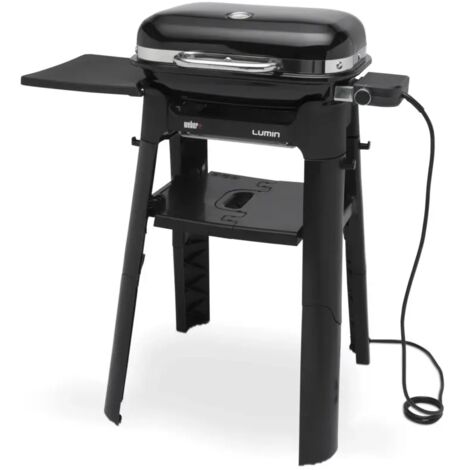 Weber WBR91010853 Barbecue Lumin Compact Met Stand Nero