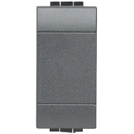 Bticino Living Falso Polo Pulsante Tappo Nero L4950 Antracite