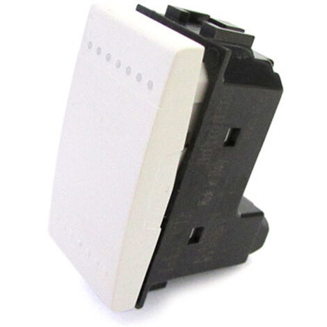 Bticino livinglight pulsante 1 polo 10a bianco n4005n