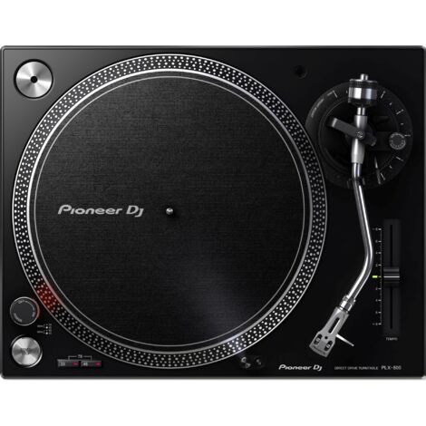 Pioneer DJ PLX-500 Piatto per DJ ad azionamento diretto Nero
