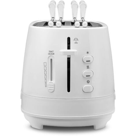 Tostapane Lauson ATT 116 Bianco - 1 Fetta, 600W, Spina Europea