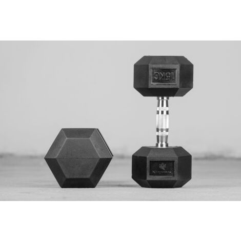 TOORX Manubrio Fitness  Esagonale Gommato 20Kg