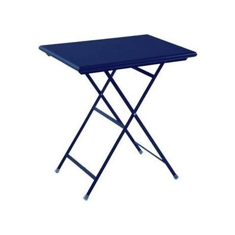 EMU Arc En Ciel Tavolo Rettangolare Pieghevole 70X50 Blu Scuro