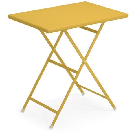 EMU Arc En Ciel Tavolo Rettangolare Pieghevole 70X50 Giallo Curry Ral 1005 (62)