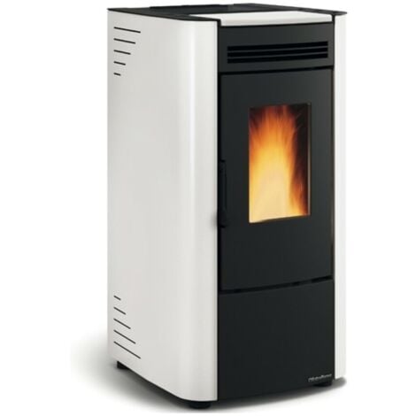 Stufa A Pellet Ketty Evo 2.0  6,5 Kw Bianco