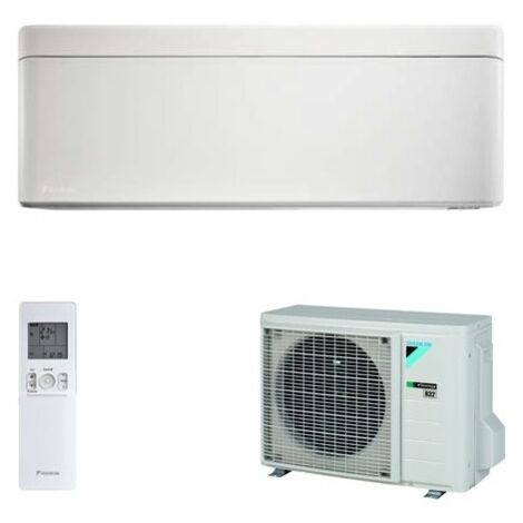 DAIKIN Condizionatore Stylish Bianco 12000 Btu Inverter Monosplit Ftxa35Aw+Rxa35
