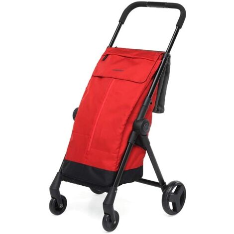 FOPPAPEDRETTI Foppapedretti Go Fast Carrello Portaspesa Pieghevole, Red (1/5)