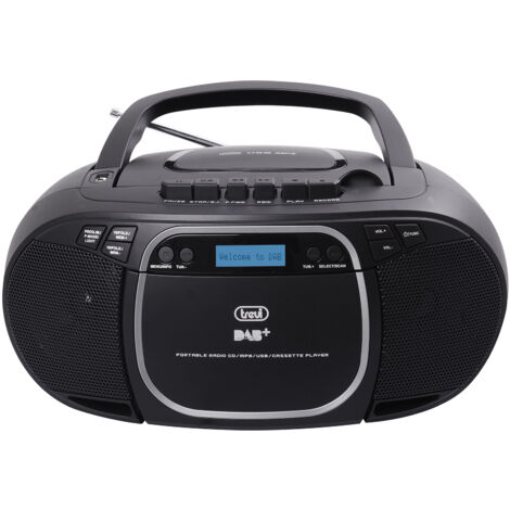 Auna Radio Portatile, Radio DAB con Bluetooth e Lettore CD, Radio FM/DAB/DAB+,  Sistema Stereo AUX, Radio Dab Casa con Display LCD, Telecomando, Sveglia,  MP3 e Porta USB, Radio Vintage in Legno 15W 