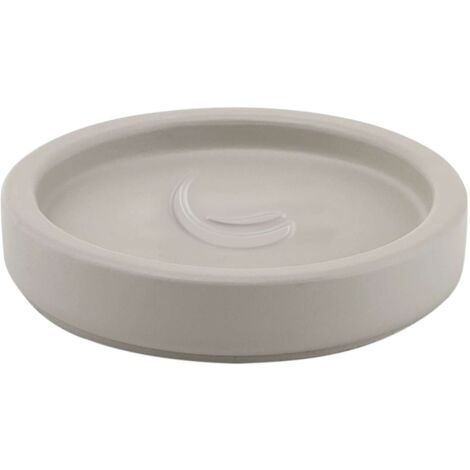 Portasapone In Plastica Grigio – Con Fori Di Drenaggio, Dimensioni 10,2 X 6,3 X 2,5 Cm