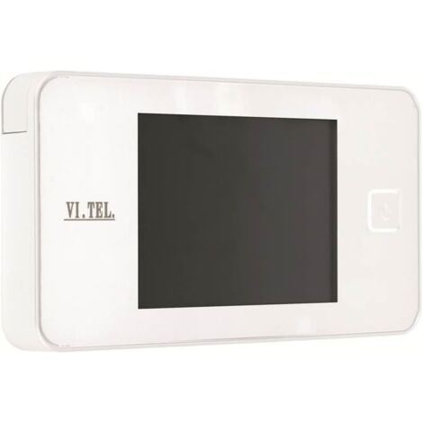 VI.TEL. Spioncino Telecamera Per Porte 38/110 Bianco