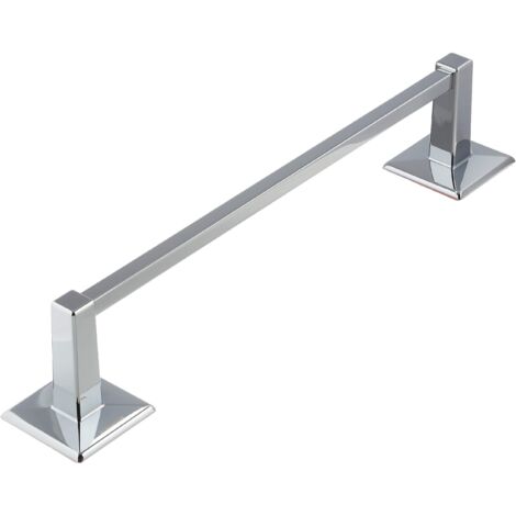 Porta Salviette Koh-I-Noor Tilda, 36 Cm, Cromo - Accessorio Bagno Adesivo, Made In Italy