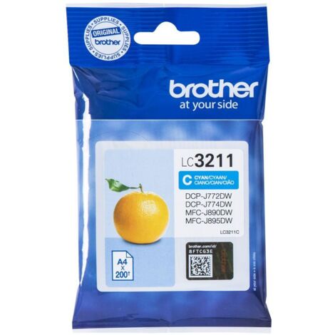 BROTHER Cartuccia Lc3211 Ciano