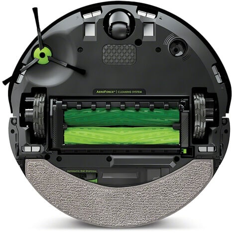 iRobot Roomba Combo j7, Robot Aspirapolvere Lavapavimenti, Mappatura  Intelligente, Wi-Fi, Rilevamento Ostacoli, 2 Spazzole in