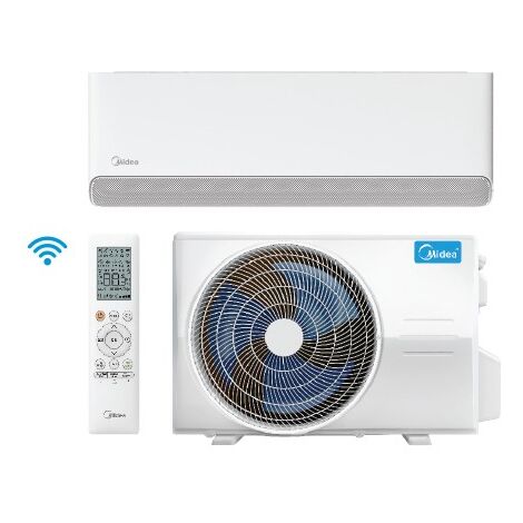 MIDEA Climatizzatore Condizionatore Midea Inverter Breezless 12000 Btu Wi-Fi Incluso Classe A++/A+ (1/4)