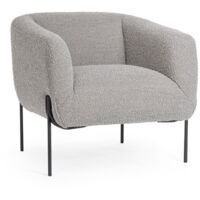 BIZZOTTO Poltrona Claudine Grigio Boucle'
