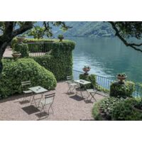 Set Tavolo E 2 Sedie Pieghevoli Arc EN Ciel Verde - 50x70 Cm, Made In Italy - Foto 5