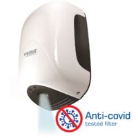 ASCIUGAMANI AUTOMATICO ELETTRICO A PARETE MOD. SMART JET BIANCO