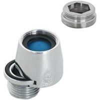 IDROBLOCK Idroblok Idroblock 03034502B Raccordo a Baionetta con Riduzione, 1/2 Maschio, 22x1 m, 24x1 m, Cromato
