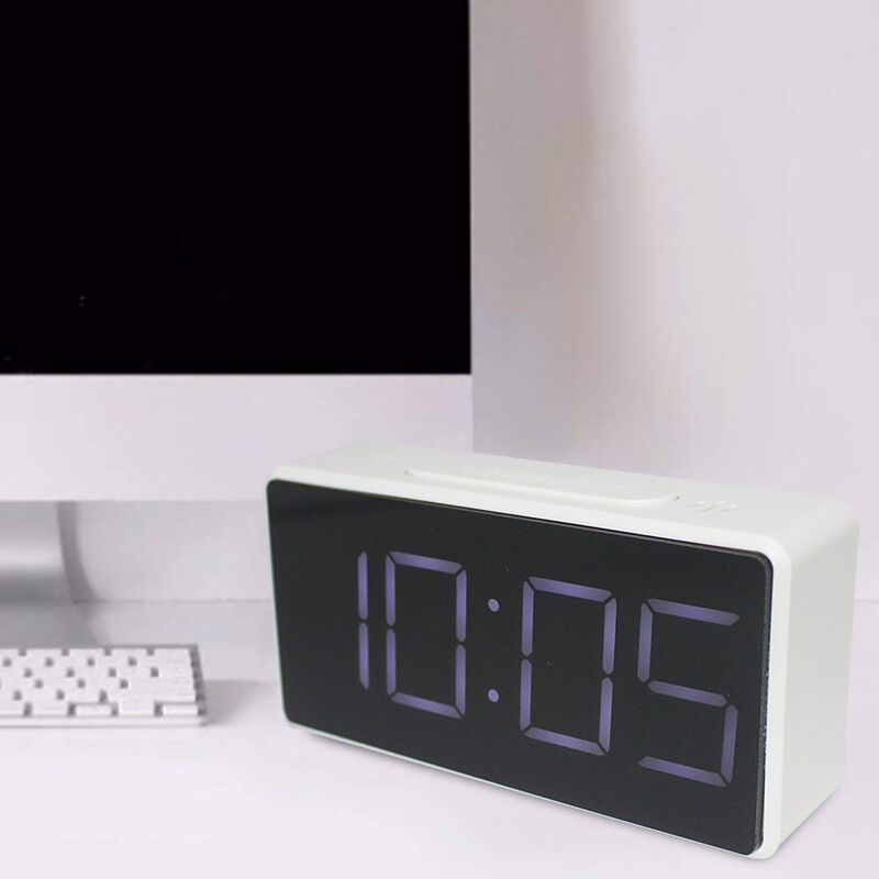 Mini Lcd Digital Uhr Schlafzimmer Einfache Kleine Elektronische