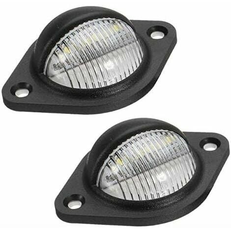 Kfz-Kennzeichenleuchten, LED-Kennzeichenbeleuchtung hinten, LED für LKW-Anhänger, Kombi ...