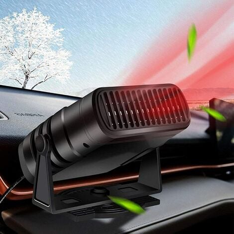 Auto-Lufterhitzer, tragbarer Automobilheizung 2 in 1, Auto-Defroster mit  Schnellheizung, heißes und kaltes Auto-Lüfter