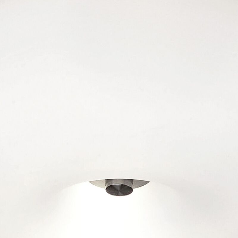 Eglo Lampada A Sospensione Optica - Due Luci E27 - Paralume In Vetro Opalino Bianco - Diametro 35 Cm - Design Moderno In Acciaio Nichel Opaco - 2