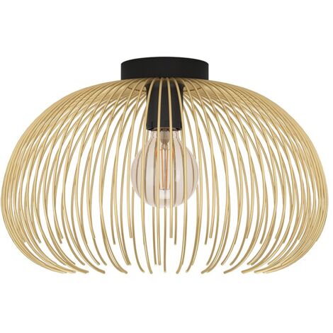 Lampada del soffitto Venezuela E27 1x40W H: 25 cm Ø38,5 cm Dimmabile