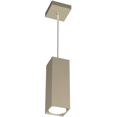 Sospensione Moderna Plate Metallo Sabbia 1 Luce Gx53 25Cm (1/4)