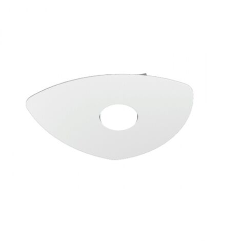 Plafoniera Moderna Shape Metallo Bianco 1 Luce Gx53 (1/5)