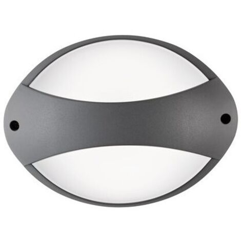 Plafoniera Fascia Linea Cocoon 7W Led 4000k Grafite (1/2)