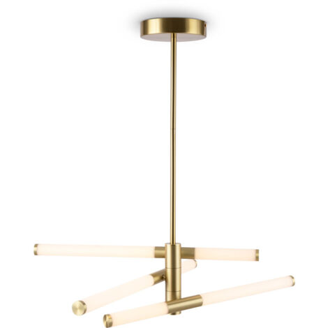 Lampadario Moderno A Led GAIA SP 3 Illuminando Sospensione - Foto 10