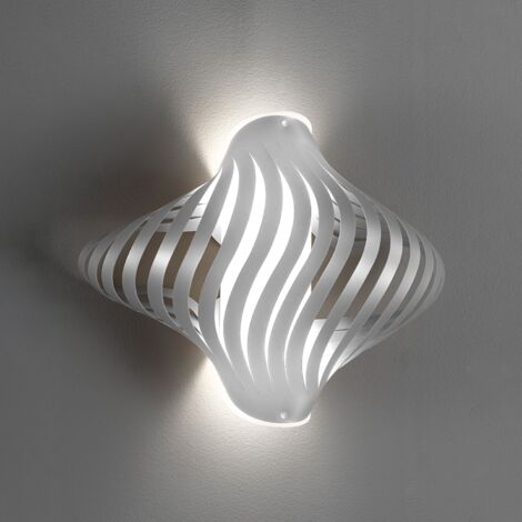 E-ENERGY Duna Lampada Applique Da Parete E27 1 Luce Tabacco