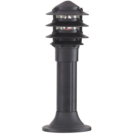 Searchlight Outdoor Posts - Paletto luminoso a piantana da esterno 1 luce Nero IP44, E27 (1/5)