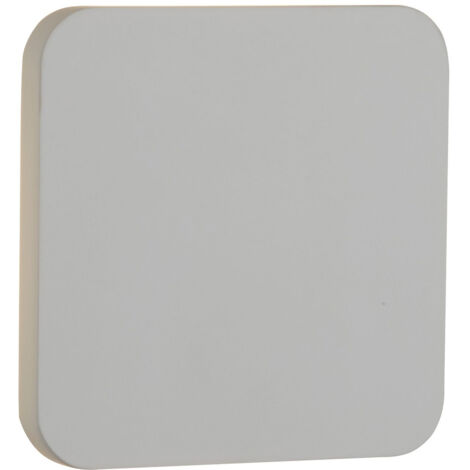 Searchlight Gypsum - Applique LED da interno in gesso verniciabile da incasso bianco (1/5)