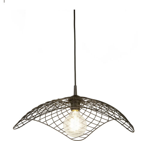 Searchlight Parachute Lampada a sospensione in metallo nero (1/4)