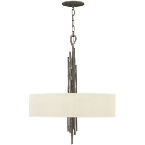 Elstead Spyre - Lampada a sospensione rotonda a 6 luci bronzo, attacco E14 (1/4)