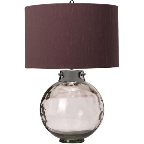 Lampada Da Scrivania Kara Vetro Metallo Nichel Lucido Vetro Verde 1 Luce E27 (1/3)