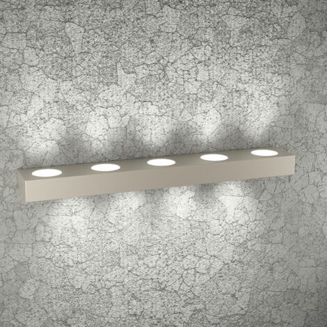 Applique Moderno Beaside Metallo Sabbia 9 Luci Gx53 (1/5)
