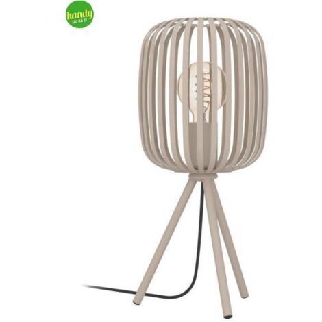 Lampada da Tavolo Romazzina Eglo 1xE27 Sabbia