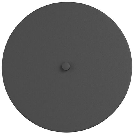 Applique Minimal Poseidone Acciaio Nero 2 Luci G9 Ip20