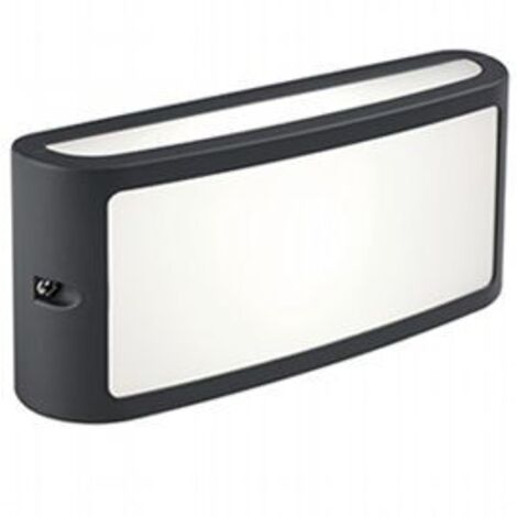 Applique Esterni Interni Alluminio Grigio Led 10 W 700 Lm 3000K Screen (1/5)