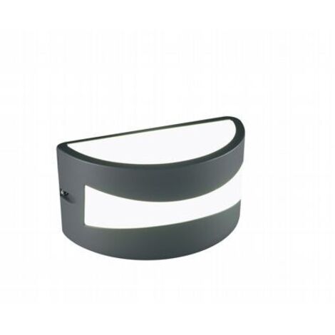 Applique Per Esterni Ed Interni In Alluminio Grigio Led 10 W 700 Lm 3000K Tibet (1/4)