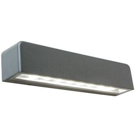 Applique Segnapasso Per Esterno In Alluminio Grigio Led 9 W 600 Lm 3000K Unit (1/4)