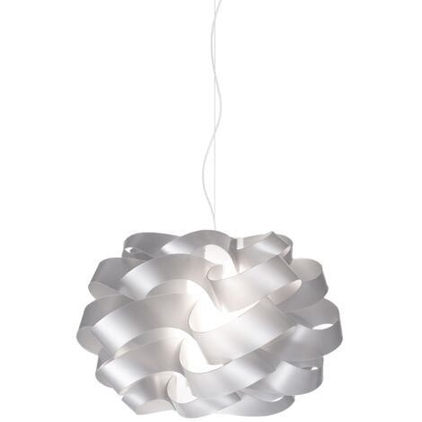 Lampadario Moderno Cloud Polilux ® Argento E Metallo Cromo 5 Luci E27 (1/2)