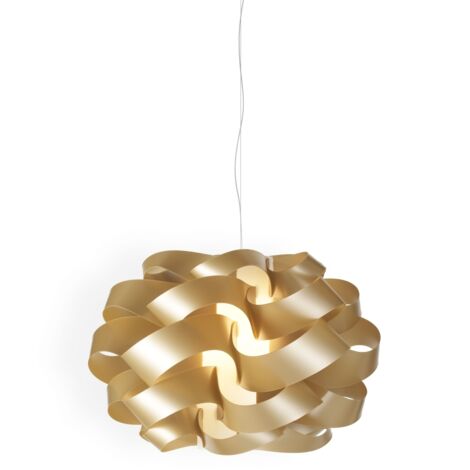 Lampadario Moderno Cloud Polilux ® New Gold E Metallo Cromo 5 Luci E27 (1/2)