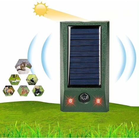 Ultraschall Katzenschreck, Ultraschall Solar Tiervertreiber Marderschreck  USB Lade Wasserdicht LED-Licht Marderabwehr zum Garten, wirksam gegen  Katzen, Hunde, Vögel, Ratten, Marder : : Garten