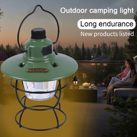 LED-Campinglaterne, wiederaufladbare Camping-, tragbare Outdoor