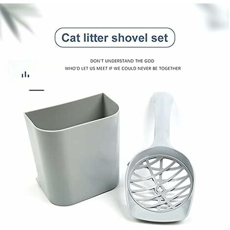 Katzenstreu-Schaufel Antihaft-Haustier-WC-Reinigungs-Katzenstreu-Zubehör